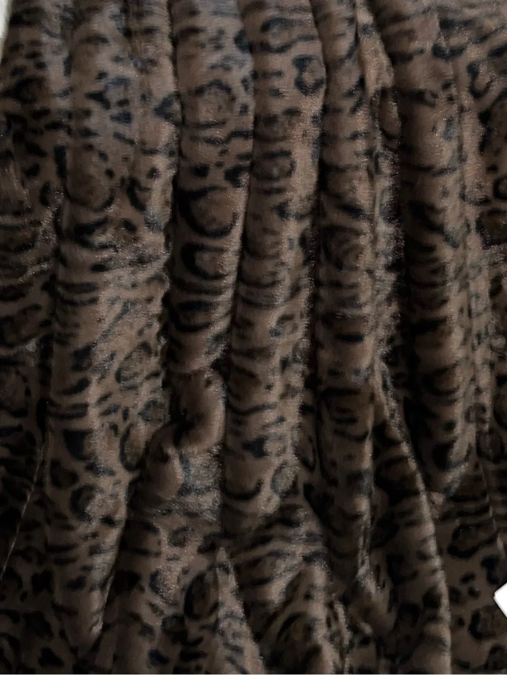 1-NWT Jason Wu Cheetah/Leopard Design luxury Faux Fur Throw Blanket 50”x 70”